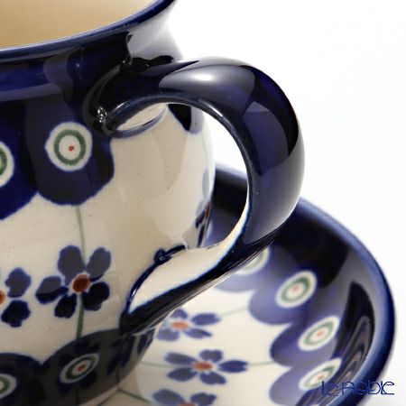 ポーリッシュポタリー（ポーランド陶器） ボレスワヴィエツ コーヒーカップ＆ソーサー 160ml 913／710／A-166A