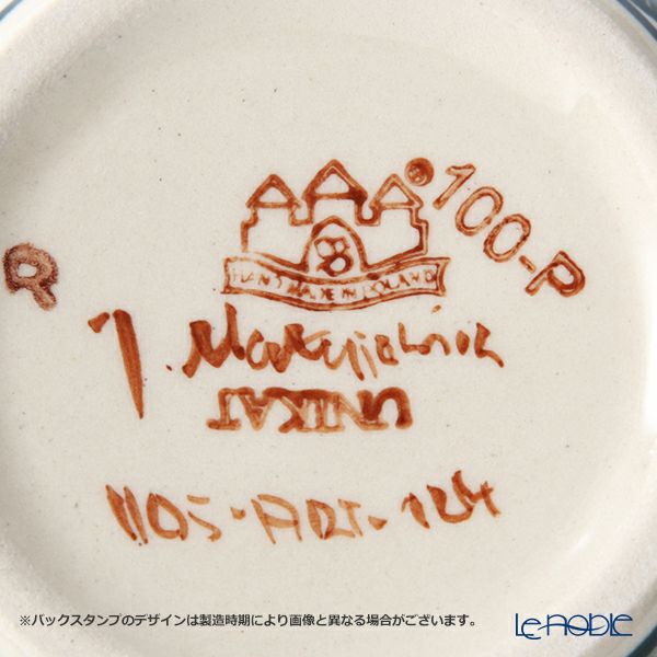 ポーリッシュポタリー（ポーランド陶器） ボレスワヴィエツ マグカップ 350ml／9.7cm 1105／ART-124 アートコレクション
