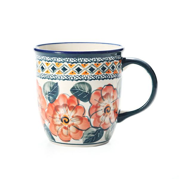 ポーリッシュポタリー（ポーランド陶器） ボレスワヴィエツ マグカップ 350ml／9.7cm 1105／ART-124 アートコレクション