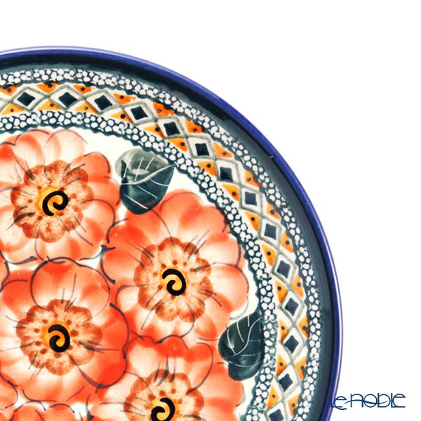 ポーリッシュポタリー（ポーランド陶器） ボレスワヴィエツ プレート 19.5cm 814／ART-124 アートコレクション