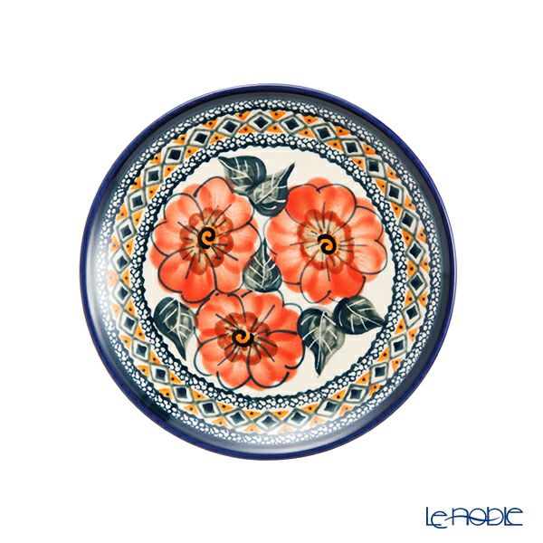 ポーリッシュポタリー（ポーランド陶器） ボレスワヴィエツ プレート 16cm 818／ART-124 アートコレクション