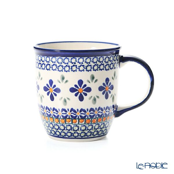 ポーリッシュポタリー（ポーランド陶器） ボレスワヴィエツ マグカップ 350ml／9.7cm 1105／DU-60