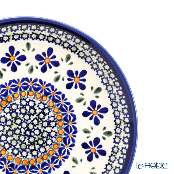 ポーリッシュポタリー（ポーランド陶器） ボレスワヴィエツ プレート 19.5cm 814／DU-60