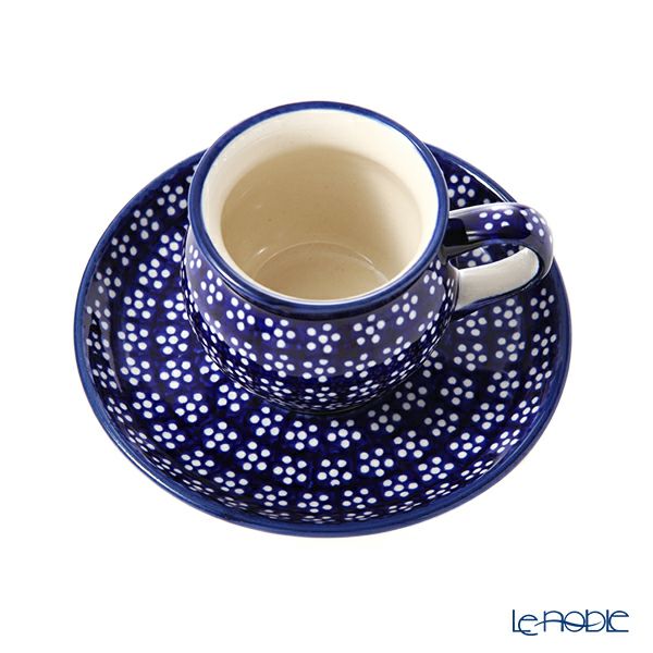 ポーリッシュポタリー（ポーランド陶器） ボレスワヴィエツ コーヒーカップ＆ソーサー 160ml／14.2cm 913／710／226A