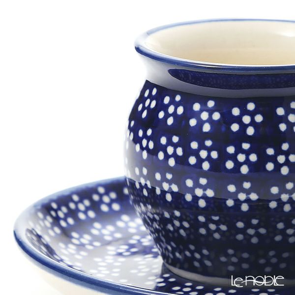 ポーリッシュポタリー（ポーランド陶器） ボレスワヴィエツ コーヒーカップ＆ソーサー 160ml／14.2cm 913／710／226A