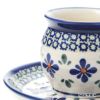 ポーリッシュポタリー（ポーランド陶器） ボレスワヴィエツ コーヒーカップ＆ソーサー 160ml／14.2cm 913／710／DU-60