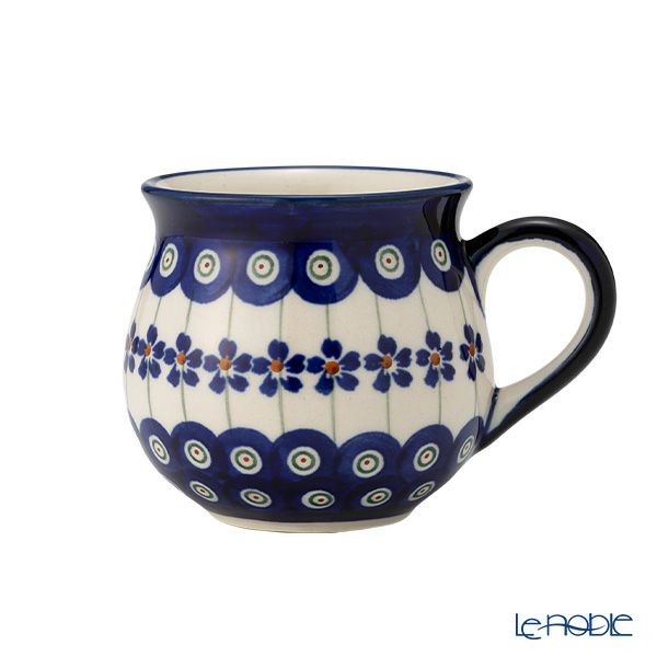 ポーリッシュポタリー（ポーランド陶器） ボレスワヴィエツ マグ 220ml／8cm 1452／A-166A