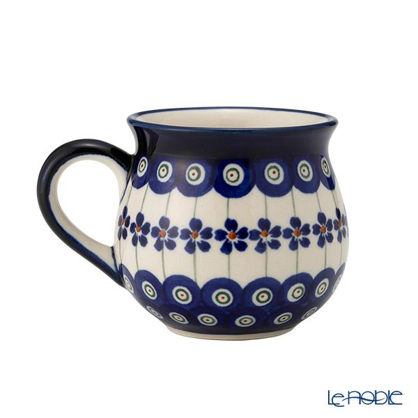 ポーリッシュポタリー（ポーランド陶器） ボレスワヴィエツ マグ 220ml／8cm 1452／A-166A
