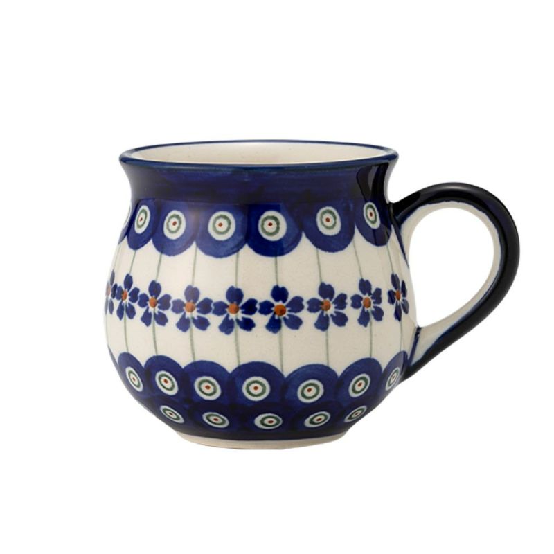 ポーリッシュポタリー（ポーランド陶器） ボレスワヴィエツ マグ 220ml／8cm 1452／A-166A