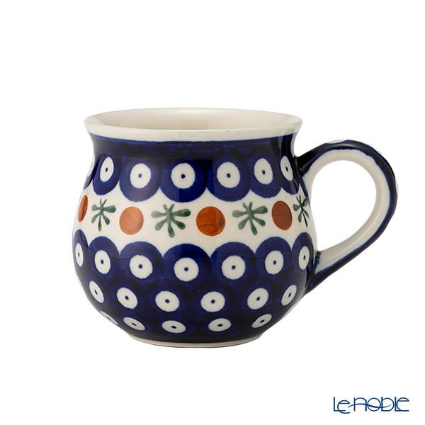 ポーリッシュポタリー（ポーランド陶器） ボレスワヴィエツ マグ 220ml／8cm 1452／D-41