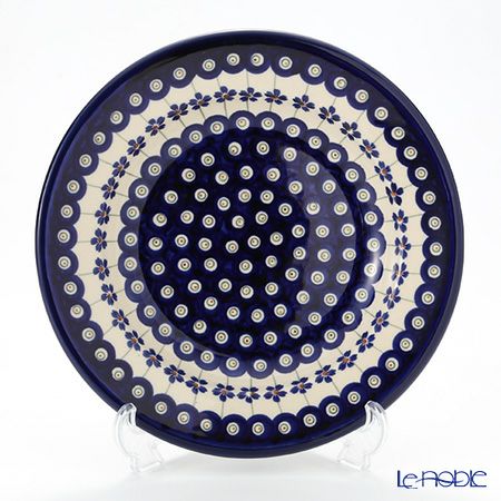 ポーリッシュポタリー（ポーランド陶器） ボレスワヴィエツ スーププレート 24cm 1419／A-166A