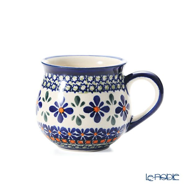 ポーリッシュポタリー（ポーランド陶器） ボレスワヴィエツ マグカップ 220ml／8cm 1452／DU-60