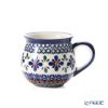 ポーリッシュポタリー（ポーランド陶器） ボレスワヴィエツ マグカップ 220ml／8cm 1452／DU-60