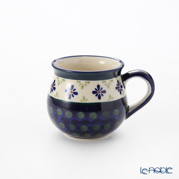 ポーリッシュポタリー（ポーランド陶器） ボレスワヴィエツ マグ 220ml／8cm 1452／297A