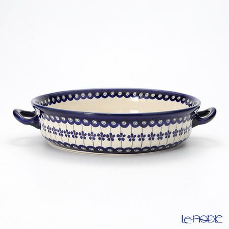 ポーリッシュポタリー（ポーランド陶器） ボレスワヴィエツ グラタン皿 1455／A-166A