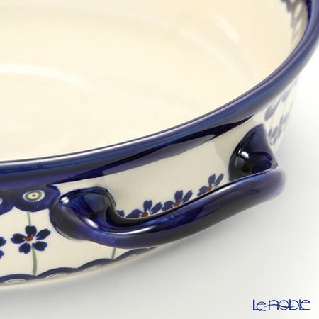 ポーリッシュポタリー（ポーランド陶器） ボレスワヴィエツ グラタン皿 1455／A-166A
