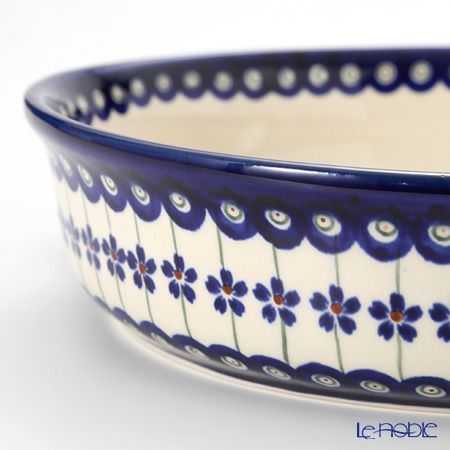 ポーリッシュポタリー（ポーランド陶器） ボレスワヴィエツ グラタン皿 1455／A-166A