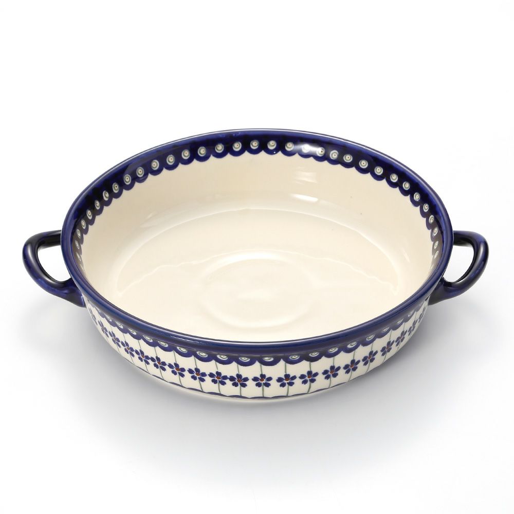 ポーリッシュポタリー（ポーランド陶器） ボレスワヴィエツ グラタン皿 1455／A-166A