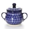 ポーリッシュポタリー（ポーランド陶器） ボレスワヴィエツ シュガーボウル 250ml／9.8cm 1354／226A
