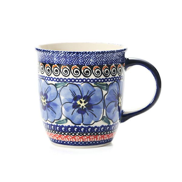 ポーリッシュポタリー（ポーランド陶器） ボレスワヴィエツ マグカップ 350ml／9.7cm 1105／ART-148 アートコレクション