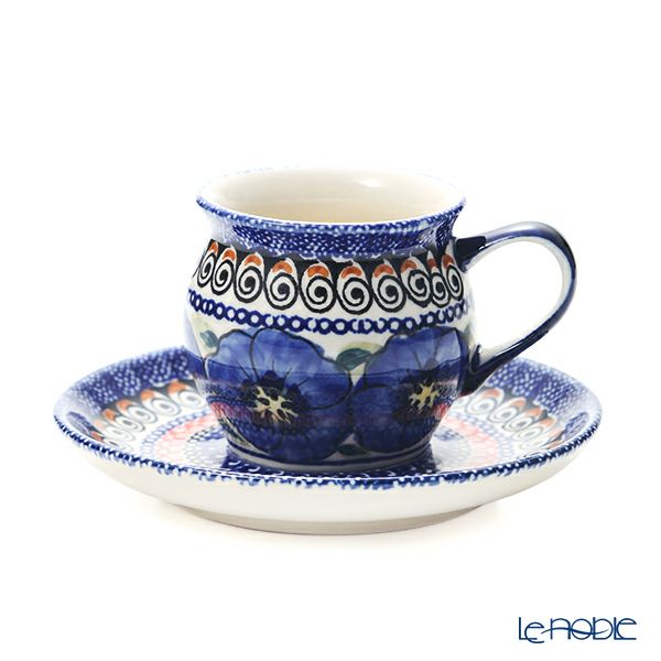 ポーリッシュポタリー（ポーランド陶器） ボレスワヴィエツ コーヒーカップ＆ソーサー 160ml／14.2cm 913／710／ART-148 アートコレクション