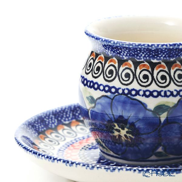 ポーリッシュポタリー（ポーランド陶器） ボレスワヴィエツ コーヒーカップ＆ソーサー 160ml／14.2cm 913／710／ART-148 アートコレクション