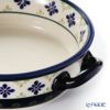 ポーリッシュポタリー（ポーランド陶器） ボレスワヴィエツ グラタン皿 18.8cm／H4.6cm 1454／297A