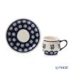 ポーリッシュポタリー（ポーランド陶器） ボレスワヴィエツ コーヒーカップ＆ソーサー 160ml／14.2cm 913／710／809