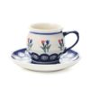 ポーリッシュポタリー（ポーランド陶器） ボレスワヴィエツ コーヒーカップ＆ソーサー 160ml／14.2cm 913／710／809