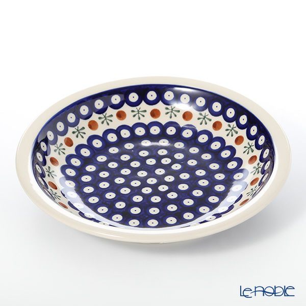 ポーリッシュポタリー（ポーランド陶器） ボレスワヴィエツ スーププレート 22cm 1002／D-41