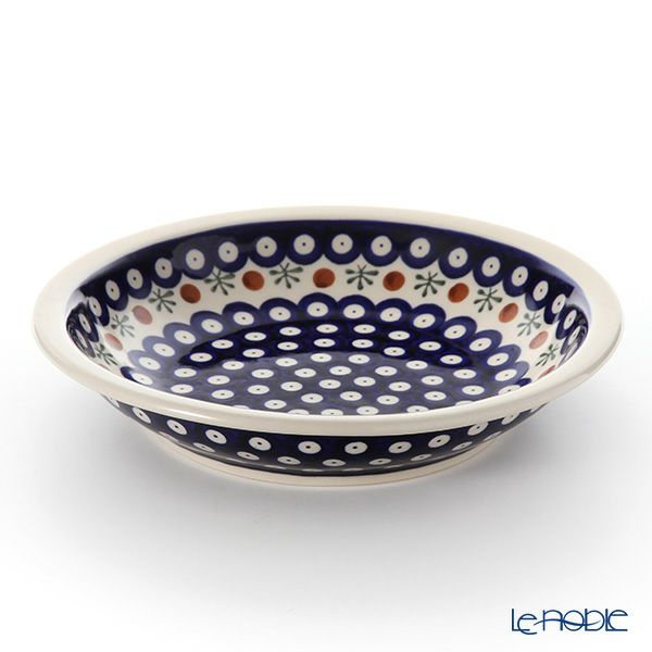 ポーリッシュポタリー（ポーランド陶器） ボレスワヴィエツ スーププレート 22cm 1002／D-41