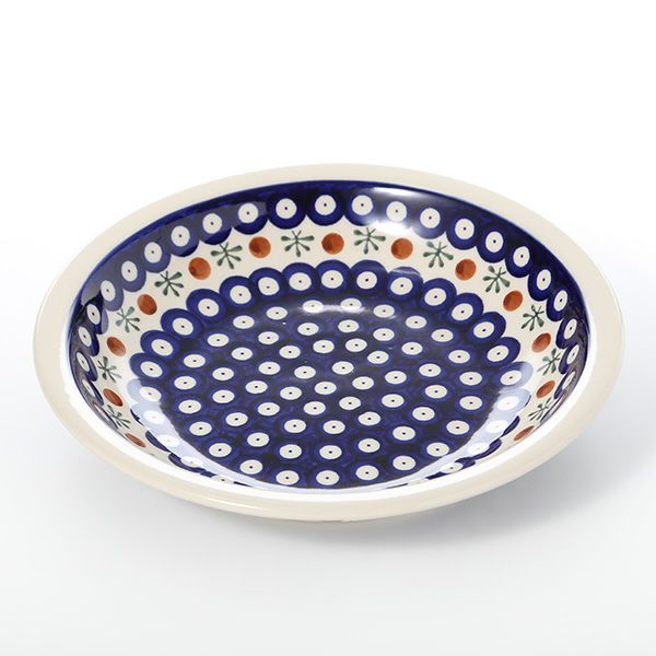 ポーリッシュポタリー（ポーランド陶器） ボレスワヴィエツ スーププレート 22cm 1002／D-41