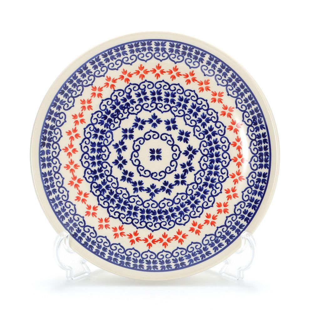 ポーリッシュポタリー（ポーランド陶器） ボレスワヴィエツ プレート 19.5cm 814／1046