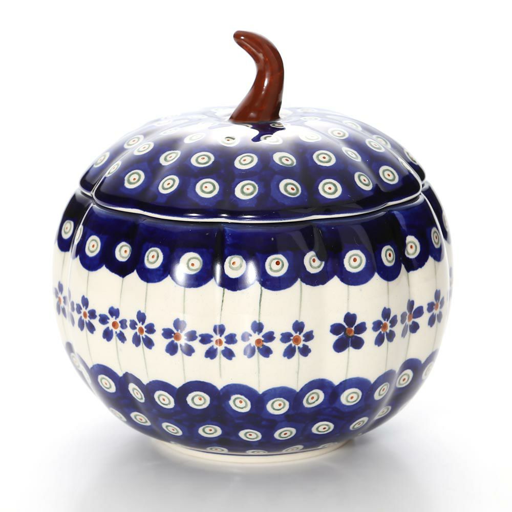 ポーリッシュポタリー（ポーランド陶器） ボレスワヴィエツ スープボウル（リンゴ） 14.8cm 1777／A-166A