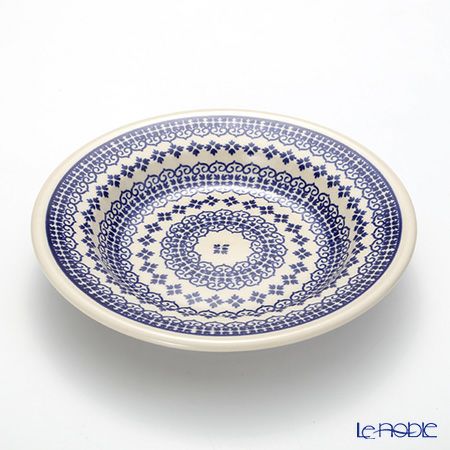 ポーリッシュポタリー（ポーランド陶器） ボレスワヴィエツ スーププレート 24cm 1419／922