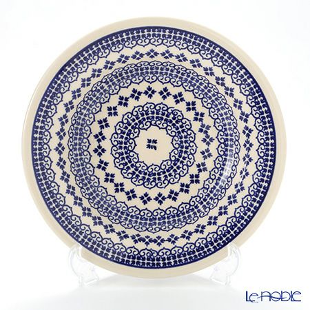 ポーリッシュポタリー（ポーランド陶器） ボレスワヴィエツ スーププレート 24cm 1419／922