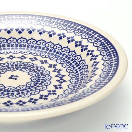 ポーリッシュポタリー（ポーランド陶器） ボレスワヴィエツ スーププレート 24cm 1419／922