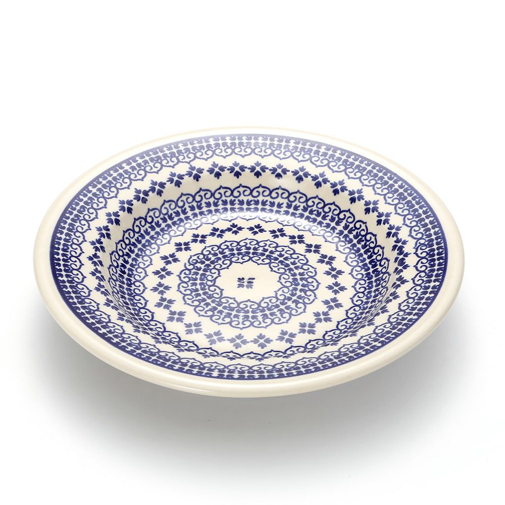 ポーリッシュポタリー（ポーランド陶器） ボレスワヴィエツ スーププレート 24cm 1419／922