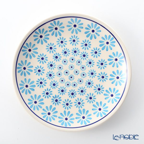 ポーリッシュポタリー（ポーランド陶器） ボレスワヴィエツ プレート 19.5cm 814／966