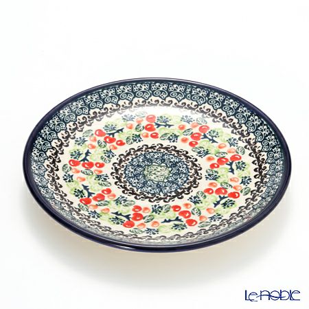 ポーリッシュポタリー（ポーランド陶器） ボレスワヴィエツ プレート 19.5cm 814／DU158