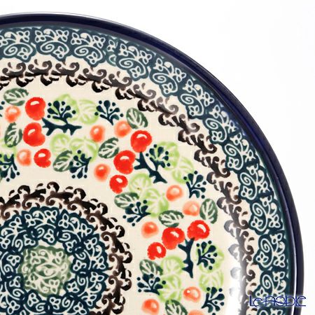 ポーリッシュポタリー（ポーランド陶器） ボレスワヴィエツ プレート 19.5cm 814／DU158