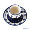 ポーリッシュポタリー（ポーランド陶器） ボレスワヴィエツ コーヒーカップ＆ソーサー 160ml／14.2cm 913／710／A-297A