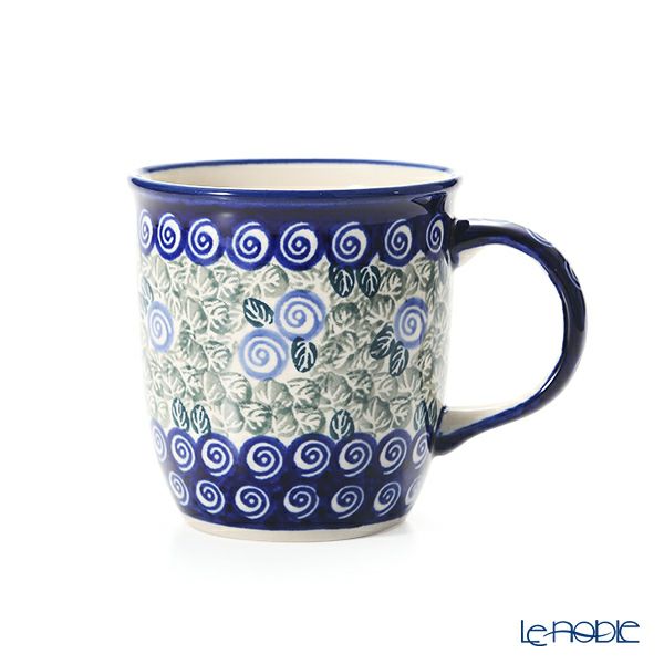 ポーリッシュポタリー（ポーランド陶器） ボレスワヴィエツ マグカップ 350ml／9.7cm 1105／A-1073A