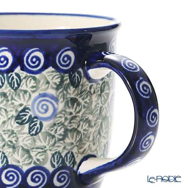 ポーリッシュポタリー（ポーランド陶器） ボレスワヴィエツ マグカップ 350ml／9.7cm 1105／A-1073A