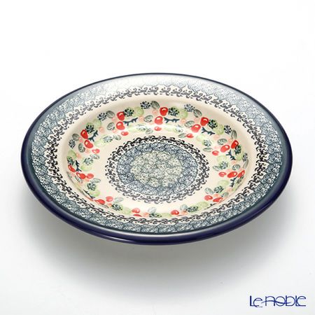 ポーリッシュポタリー（ポーランド陶器） ボレスワヴィエツ スーププレート 24cm 1419／DU158