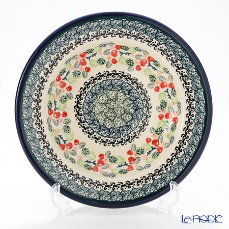 ポーリッシュポタリー（ポーランド陶器） ボレスワヴィエツ スーププレート 24cm 1419／DU158