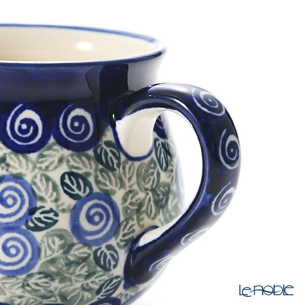 ポーリッシュポタリー（ポーランド陶器） ボレスワヴィエツ マグカップ 220ml／8cm 1452／A-1073A