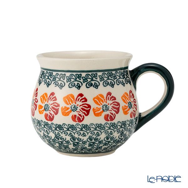 ポーリッシュポタリー（ポーランド陶器） ボレスワヴィエツ マグ 220ml／8cm 1452／955