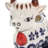 ポーリッシュポタリー（ポーランド陶器） ボレスワヴィエツ クリーマー（ウシ） 75ml 1885／A-166A