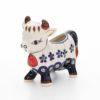 ポーリッシュポタリー（ポーランド陶器） ボレスワヴィエツ クリーマー（ウシ） 75ml 1885／A-166A